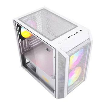 Twisted Minds Trident-03 Mid Tower Gaming Case – White