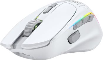 Glorious Model I 2 Wireless - MMO Gaming Mouse 9 Programmable Side Buttons, 16 Configurations with Layer Shift, Superlight 75g, 2 Swappable Magnetic Buttons, Perfect for FPS, MOBA & MMO - White