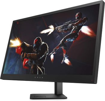 Hp Omen 25, 24.5 Inches, Tn,Fhd, 2 Hdmi, 1 Display Port, 144Hz, 1Ms, 1 Audio Output, Amd Freesync - Black