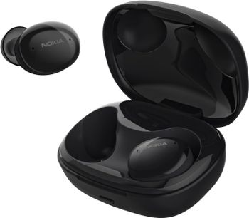 Nokia Comfort Earbuds – TWS-411 BK Wireless Bluetooth Earbuds with microphone for phone, laptop and tablet. Compatible with iOS and Android – IPX5 – Up to 29 hours with compact charging case – Black