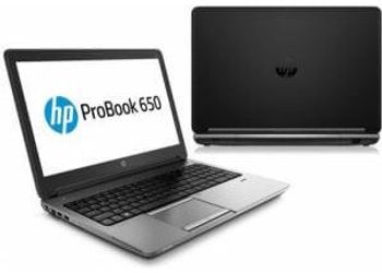 HP ProBook 650 G1 Laptop 15.6 Inch 5th Generation Windows 10 Intel Core i5 Webcam 500GB HDD - 8GB RAM - Black