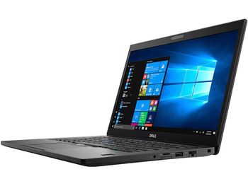 Dell Latitude 7490 14 Inch Intel Core i7-8650U 8th Generation 512GB SSD 16GB RAM UHD Graphics 620 Windows 10 Pro English Keyboard  WITHOUT FINGERPRINT  -  Black