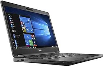 Dell Latitude 5490 14.0 Inch i5-8th Gen 256 GB 16 GB RAM English Keyboard- Black