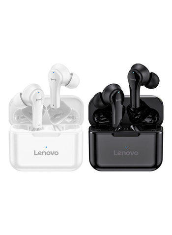 Lenovo QT82 Wireless Bluetooth 5.0 Earphone Touch Control EarBuds HIFI Stereo 9D Sound Sport Headphone with Mic IPX5 Waterproof - Black