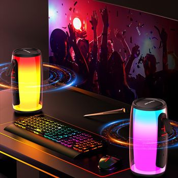 AWEI Y528 Colorful Light Outdoor Wireless Speaker