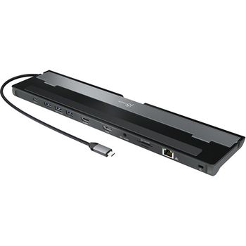 J5create USB-C Dual HDMI Docking Station (JCD542) - Black