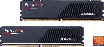 ذاكرة عشوائية G.Skill DDR5 FLARE X5 (2 × 16 جيجابايت) 32 جيجابايت AMD EXPO 6000MT/S (F5-6000J3238F16GX2-FX5)