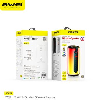 AWEI Y528 Colorful Light Outdoor Wireless Speaker