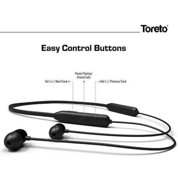 Toreto TOR-272 Wireless Headset Magnetic Bolt (RED)