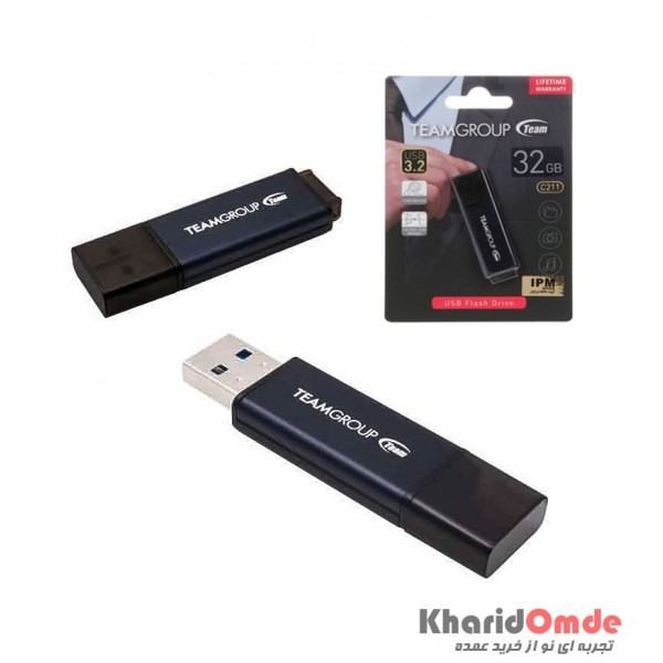 TEAMGROUP C211  32GB USB FLASH DRIVE