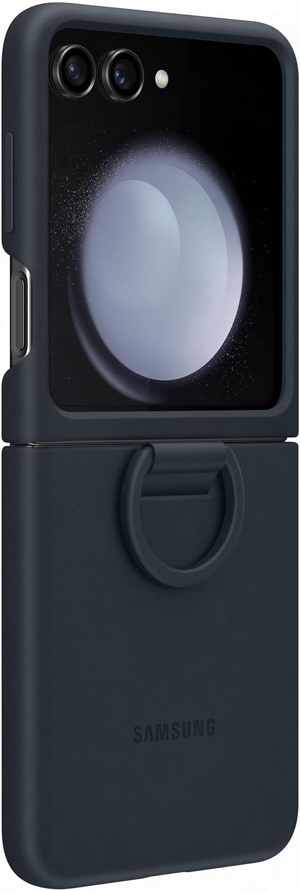 Samsung Galaxy Z Flip5 Silicone Case with Ring, Indigo