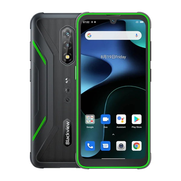 Blackview BV5200 ArcSoft AI Algorithm Powered Camera 4+32GB Tough 4G Smartphone - Green