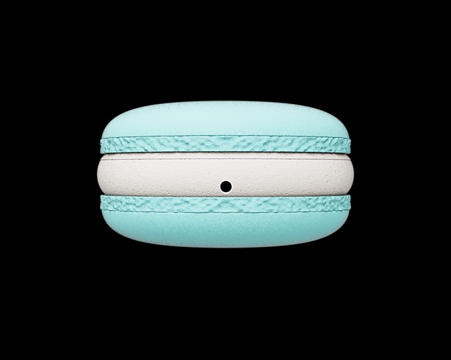 Samsung Macaron Case for Galaxy Buds Blue