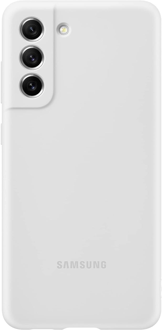 Samsung Galaxy S21 FE Silicone Cover - Official Samsung Original Case - White,