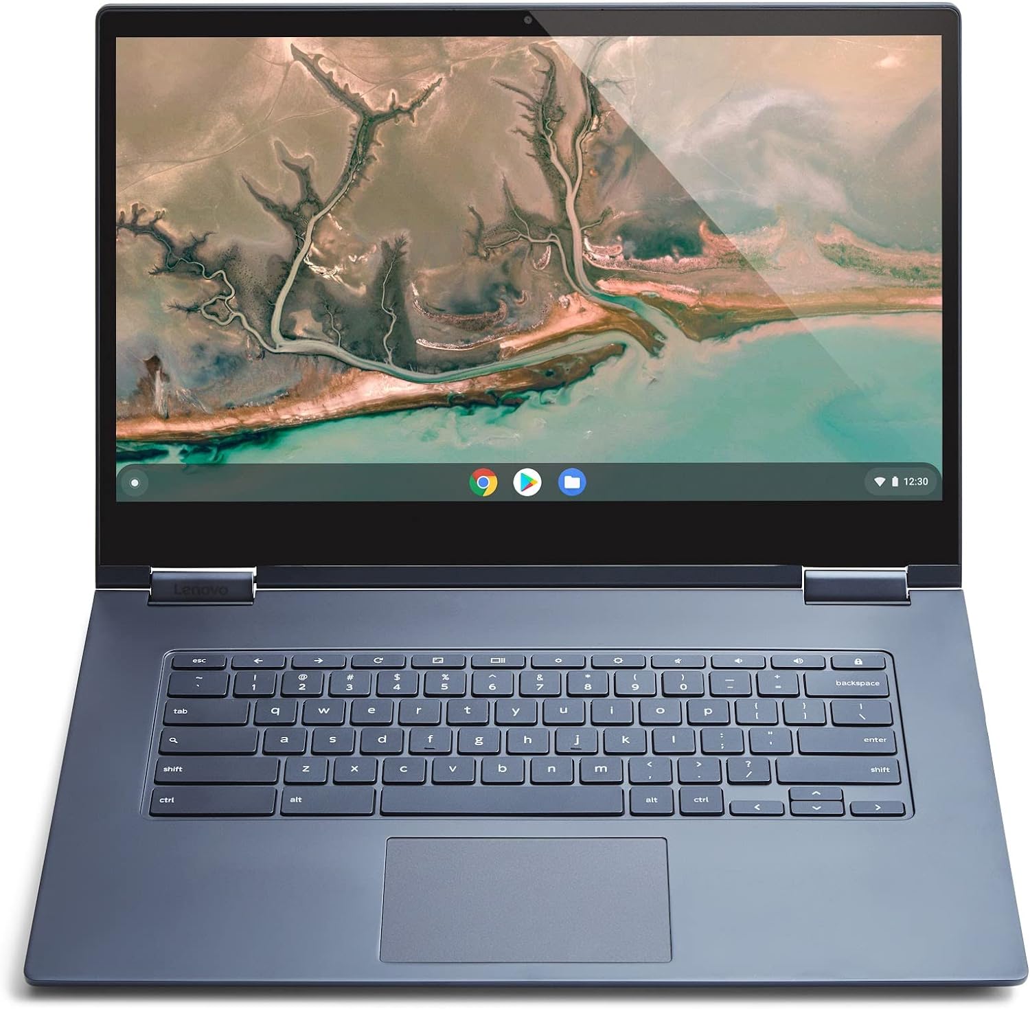 Lenovo Yoga C630 Premium Enterprise ChromeBook - 15.6'' 4K 2 in 1 X360 Touch Display - 8th Gen Core i7 Processor - 16GB RAM DDR4 - 128GB SSD - Backlit Keyboard - USB Type C -  Midnight Blue ( Full Aluminum