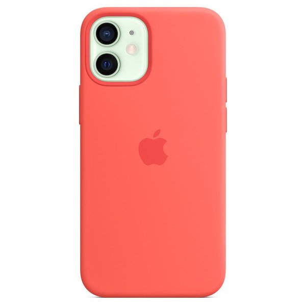 Apple iPhone 12 Mini Silicone Case with Magsafe (MHKP3ZM/A) Pink Citrus