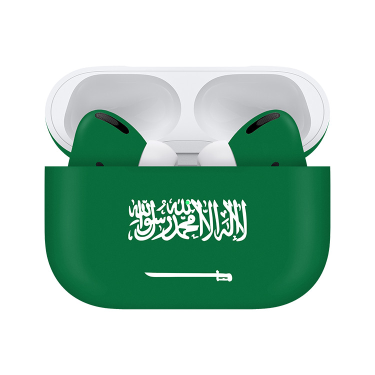 Apple Airpods Pro (2nd Generation) Customized By Caviar Matte Saudi Arabian Flag