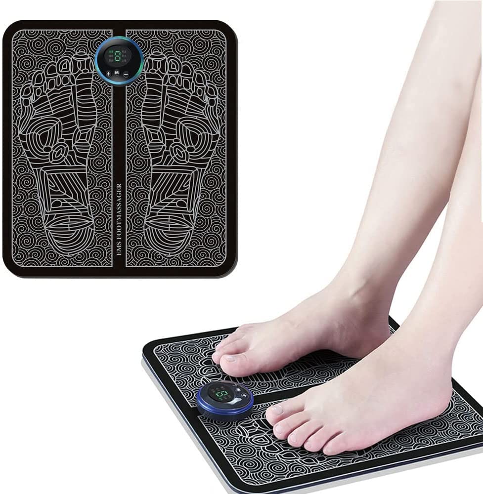 Ems Electric Foot Massager, Portable And Usb Rechargeable