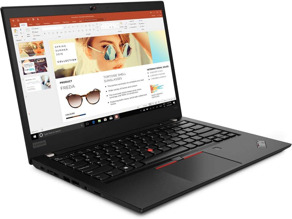 Lenovo Thinkpad T495 14'' Touch Mobile Workstation Business laptop - Radeon Vega 10 Graphics 2GB , Ryzen 7 Pro 3700u, 32GB DDR4 Ram, 512GB NVme SSD, ENG Backlit  Keyboard, Windows Hello ( Face Recognition ) Finger Print , Win 10 Pro , Black