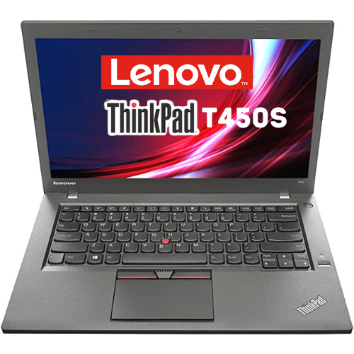 Lenovo ThinkPad T450s UltraBook Intel Core i5-5th Generation 8GB RAM 256GB SSD 14.0″ Display Windows 10 Black