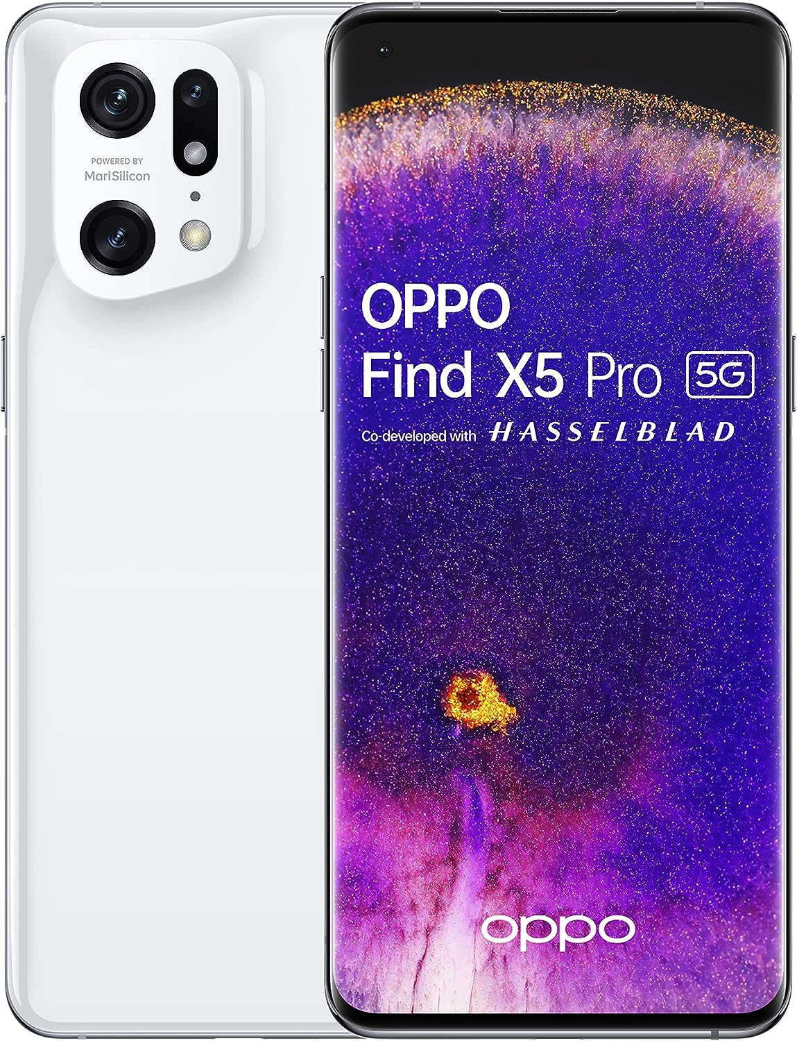 OPPO Find X5 Pro 5G Dual Sim 256GB 12GB RAM - Ceramic White