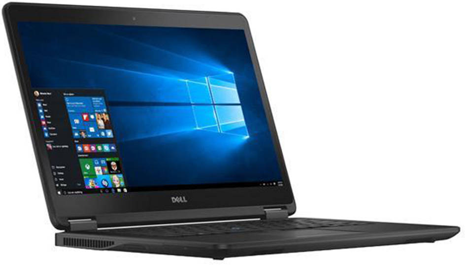 Dell Latitude 7450 14'' Display Screen Laptop, Intel Core i5-5th , 8GB RAM, 180GB HDD, English Layout, Intel Graphics, Black