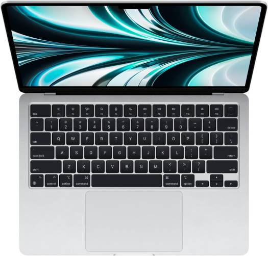 Apple Macbook Air M2, A2681 2022 With 13 Inch Display -  M2 Processor - 8GB RAM - 256GB SSD - English Keyboard - Silver