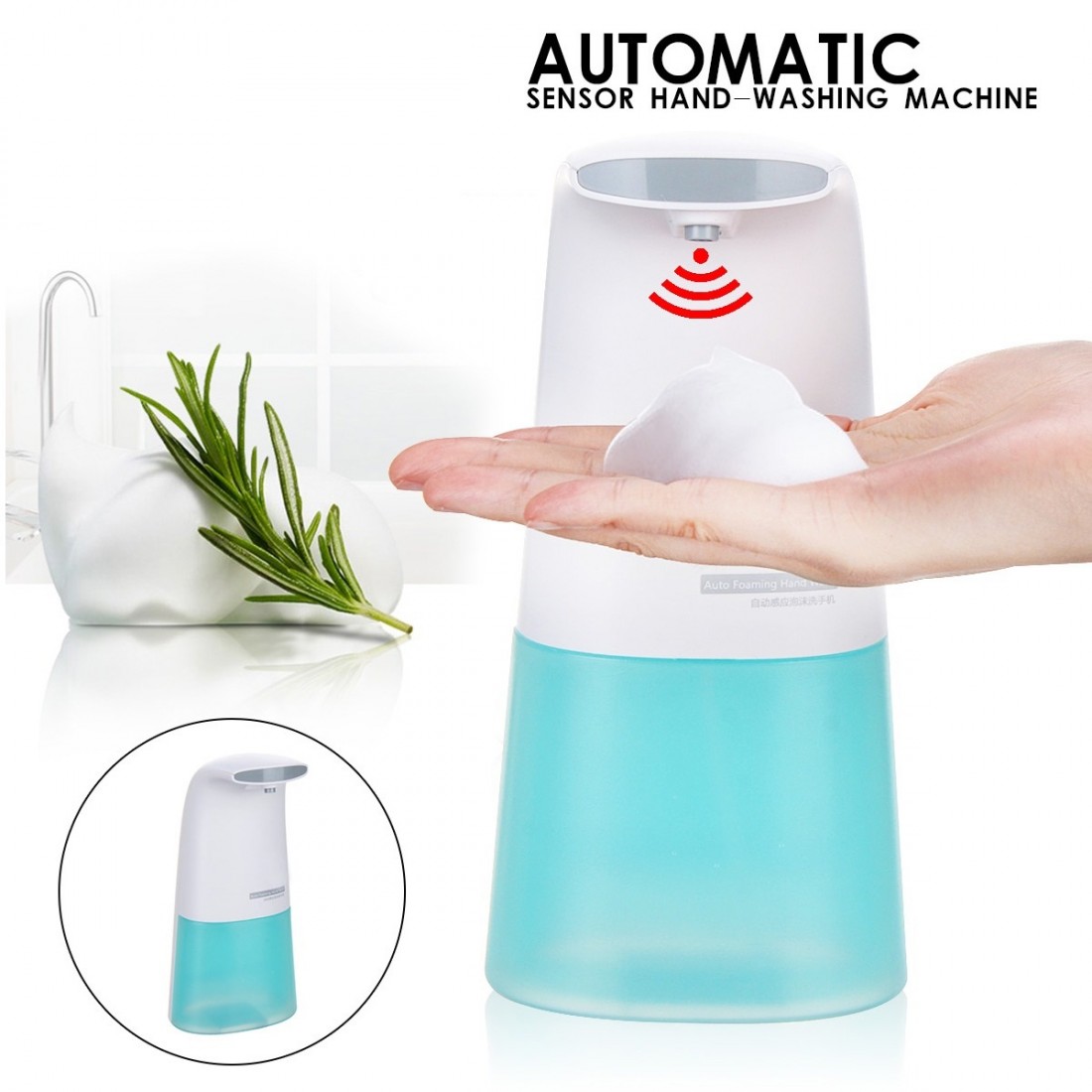 Smart Foaming Hand Wash Auto Foaming Soap Dispenser Spray Distributor