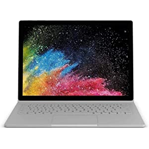 Microsoft Surface Book 1 1703 2in1 Convertible Laptop with 13.5 inch Display, Intel Core i7 Processor, 6th Gen, 16GB RAM, 512GB SSD, Intel HD Graphics 520, Windows 10 Pro-Silver