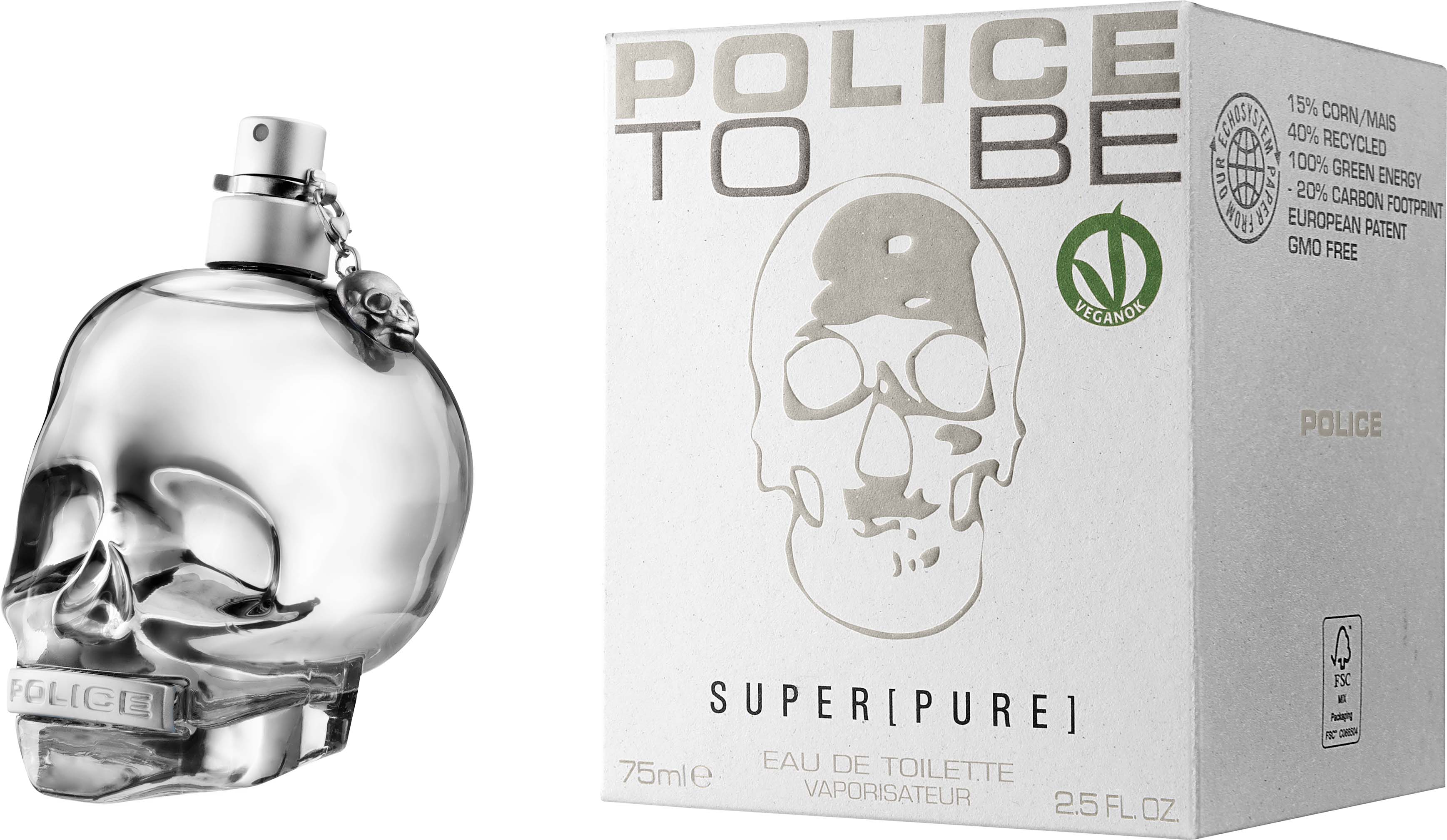 POLICE TO BE SUPER PURE (U) EDT 125ML TESTER