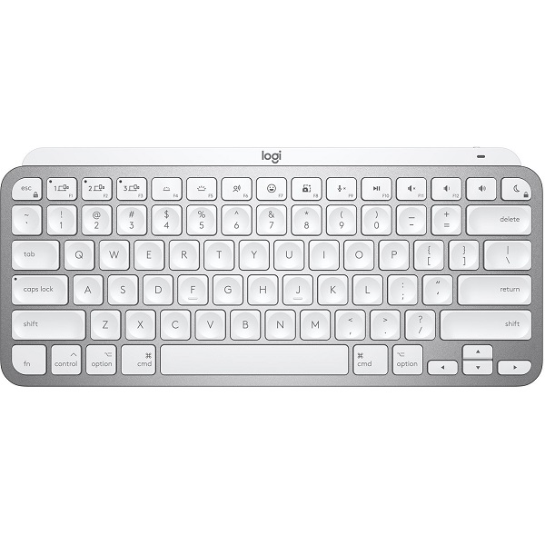 Logitech Mx Keys Mini for Mac Wireless Keyboard (920-010389) Pale Gray