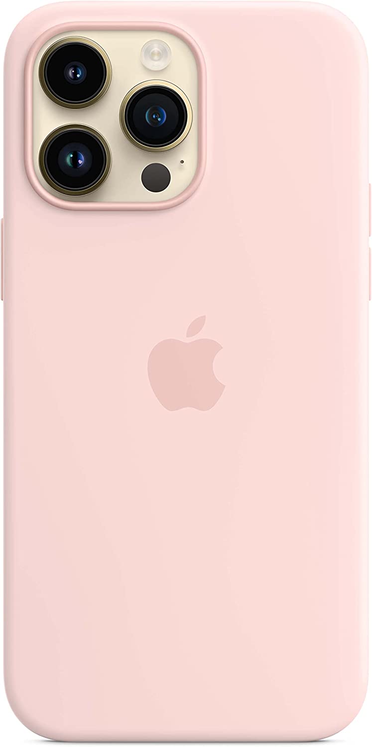 Quality Silicone Case for iPhone 14 Pro Max with MagSafe - Pink