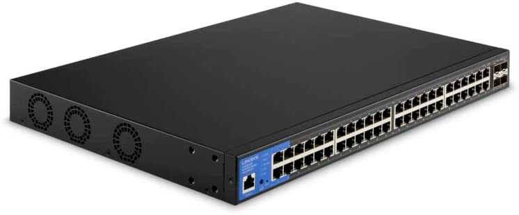 تبديل لينكسيس 48 بتوس   قابل للإدارة PoE + GE 4 10G SFP + 740W (LGS352MPC)