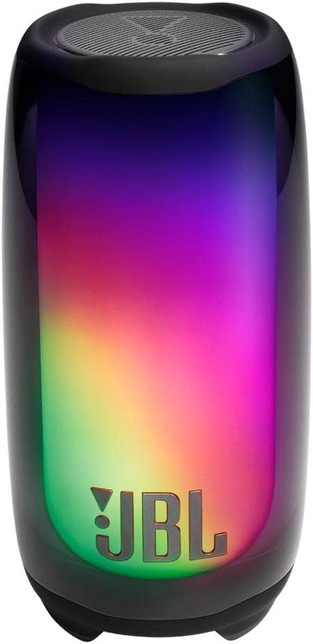 JBL Pulse 5 Portable Bluetooth Speaker With Eye Catching 360-Degree Lightshow Black