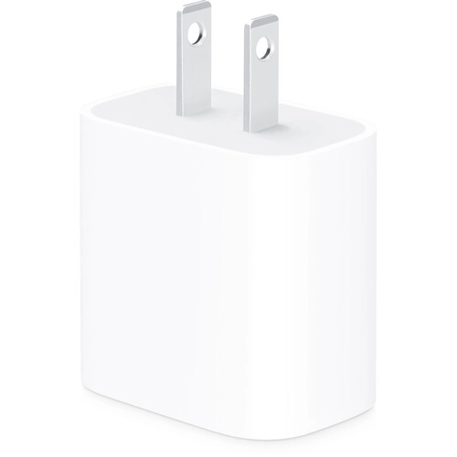 Apple Power Adapter USB-C 20W For Smartphone, Tablets (MHJA3AM/A) White