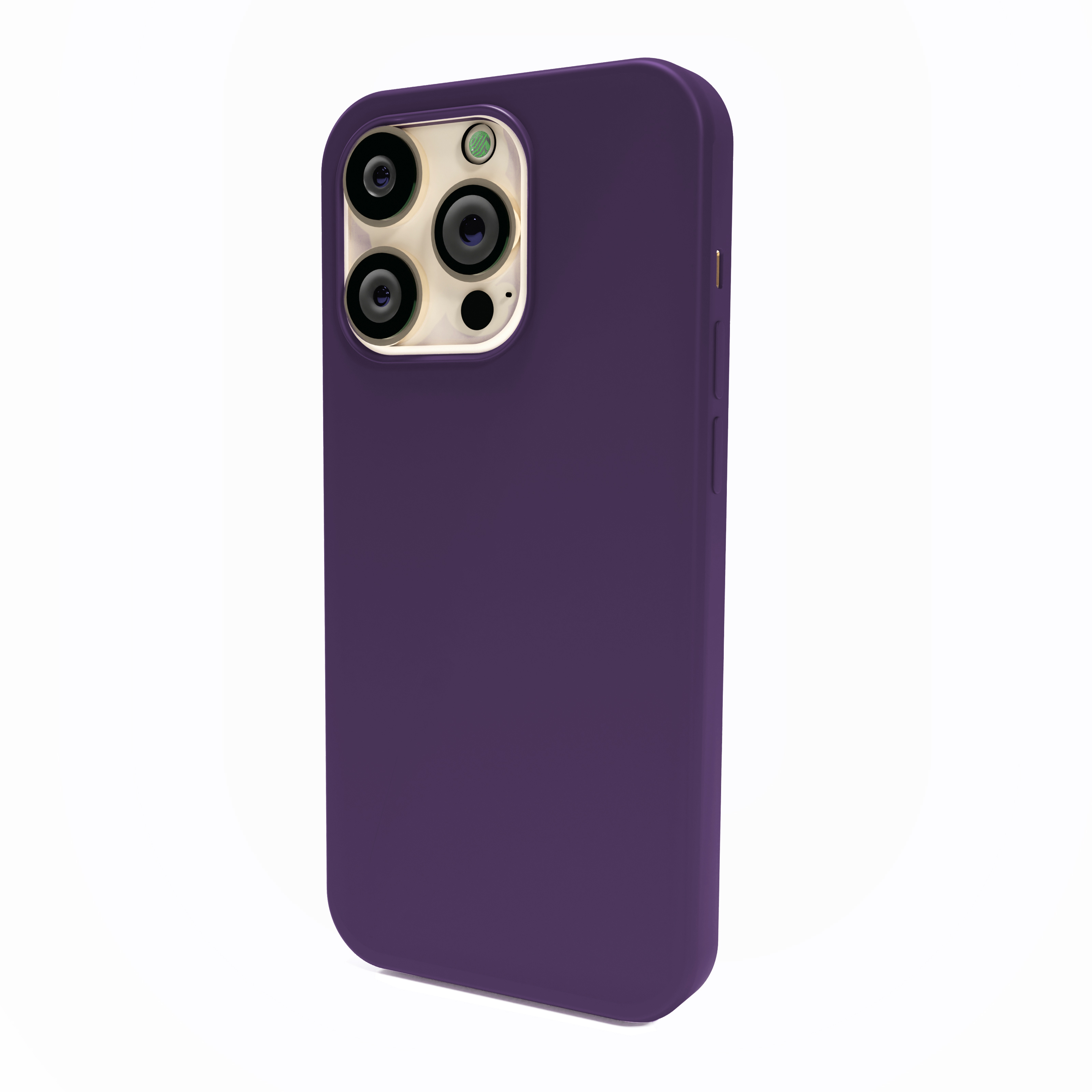 Max & Max iPhone 14 Pro Max Silicon Case 6.7-inch, Supports Magnetic Wireless Charging, Shockproof Protection Smooth Grip Cover (Purple)