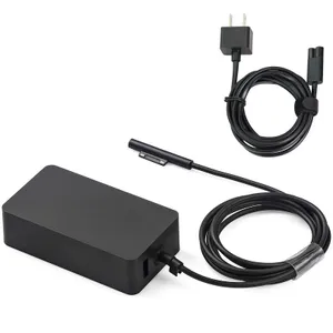 Microsoft Surface 65w Power Supply Black