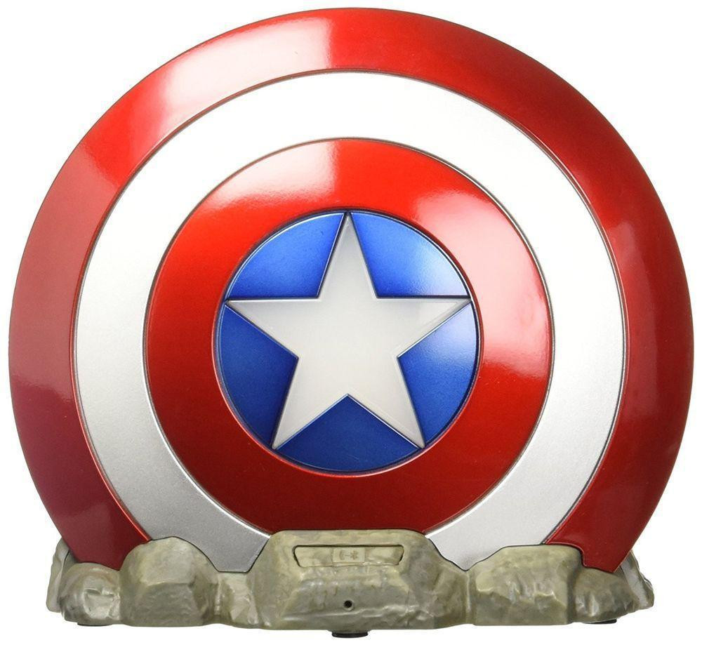 iHome - Kiddesigns Bluetooth Shield Speaker Marvel Captain America