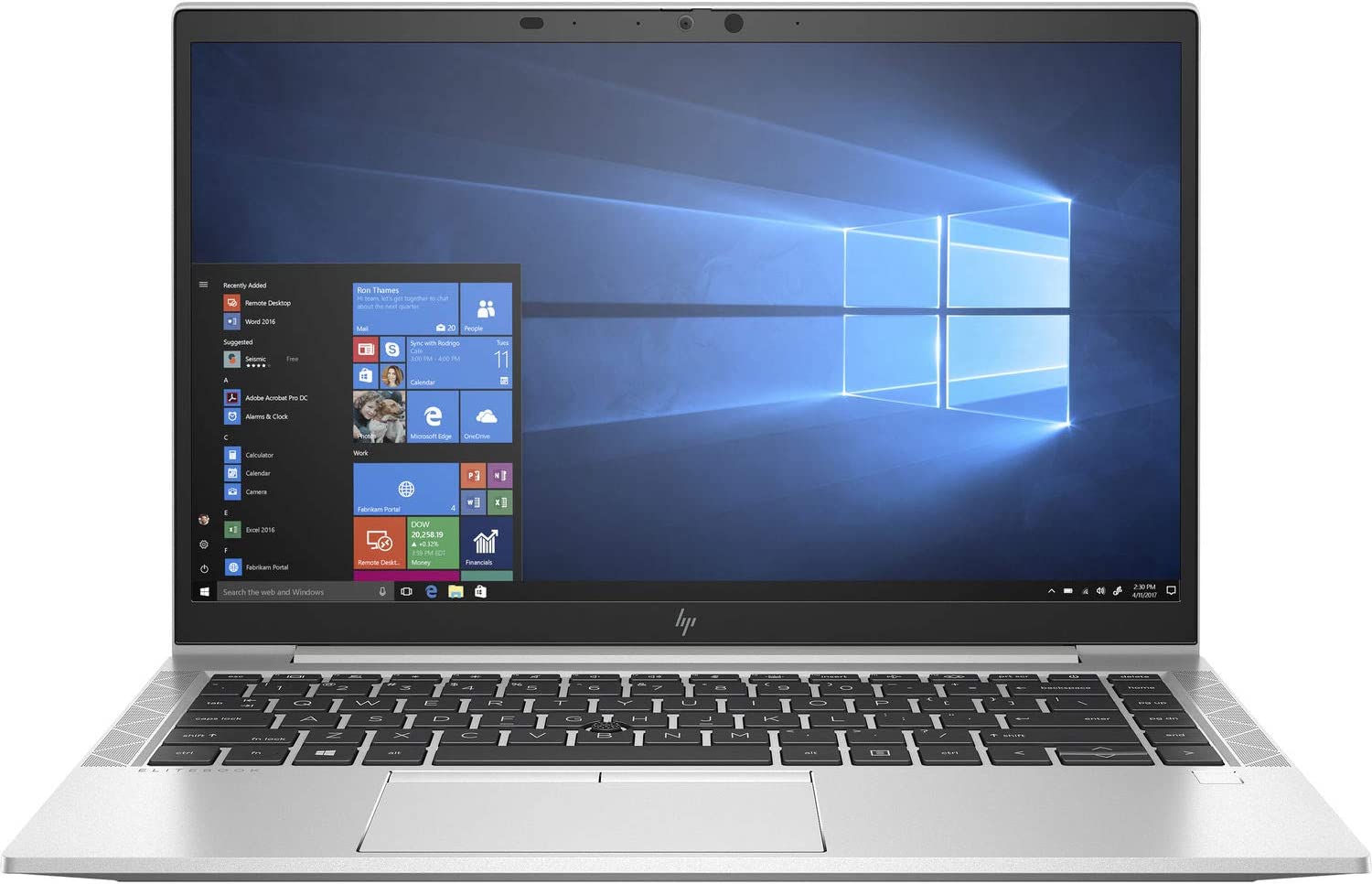 لاب توب اتش بي EliteBook 840 G7 بشاشة 14 بوصة ، انتل كور i5 ، الجيل العاشر ، 8 جيجا رام ، 256 جيجا اس اس دي ، انتل يو اتش دي جرافيكس ، ويندوز 10 برو-فضي