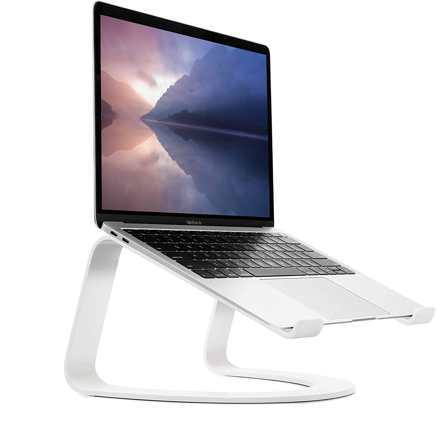 Twelve South - Curve Desktop Stand for MacBook White