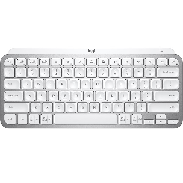 Logitech Keys Mini MX Wireless Keyboard (920-010473) Pale Gray