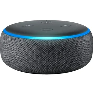 مكبر صوت ذكي Echo Dot من الجيل الثالث مزود بتقنية Alexa Bluetooth واتصال Wi-Fi Charcoal