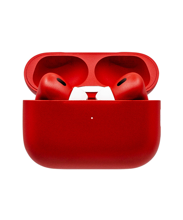 Apple Airpods Pro (2nd Generation) Customized By Caviar Full Matte Ferrari Red