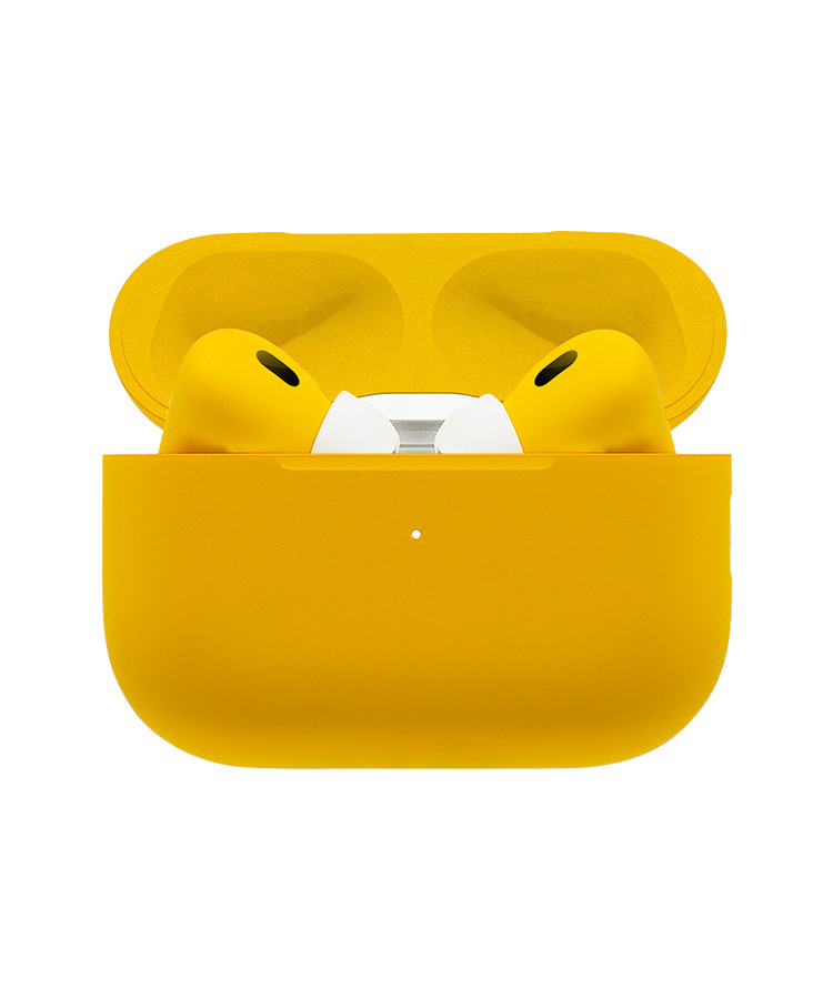 Apple Airpods Pro (2nd Generation) Customized By Caviar Full Matte Lamborghini Yellow