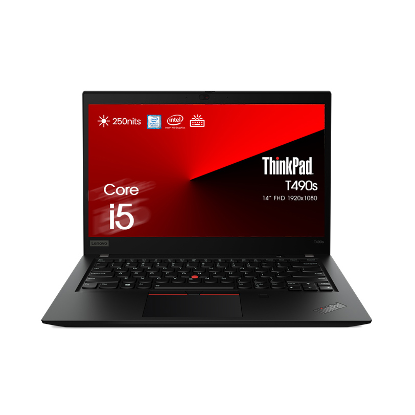 Lenovo Thinkpad T490s UltraBook  -14' inch FHD - Core i5-8th Generation - 16GB RAM - 512GB Nvme SSD