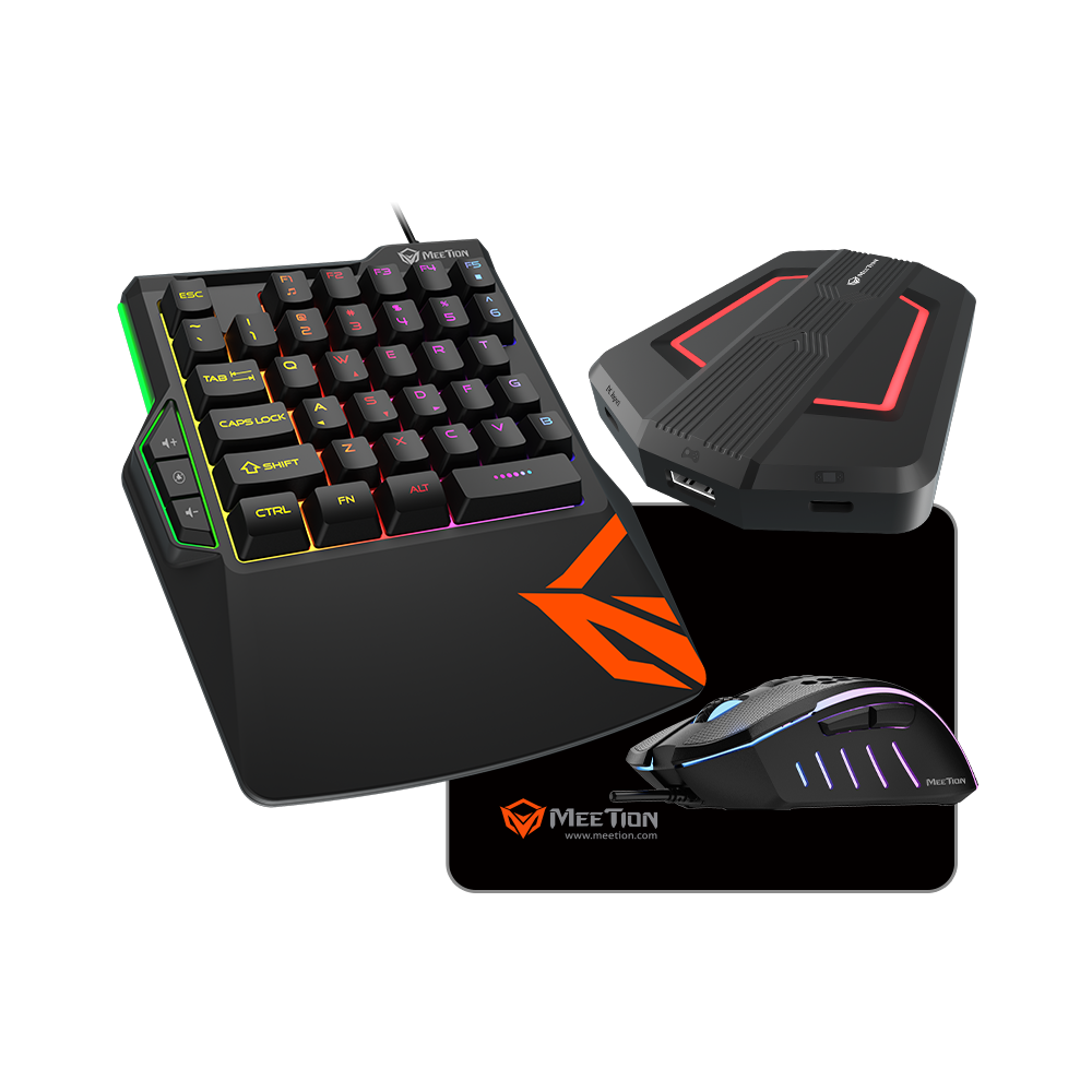 Meetion CO015 Gaming Kit Console Keyboard and Mouse Bundle Converter