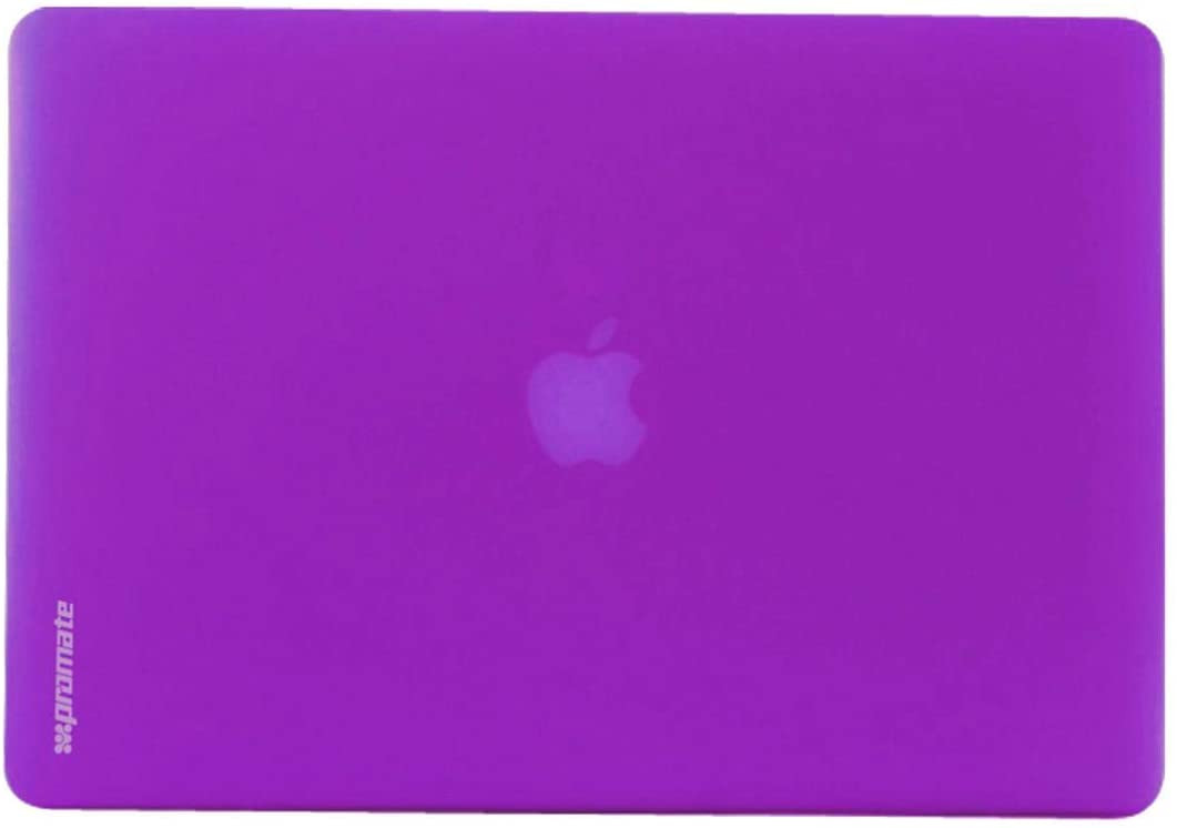 Promate Ultra-Thin Soft Shell Cover For Macbook Pro15 With Retina Display, Macshell-Pro15 Purple