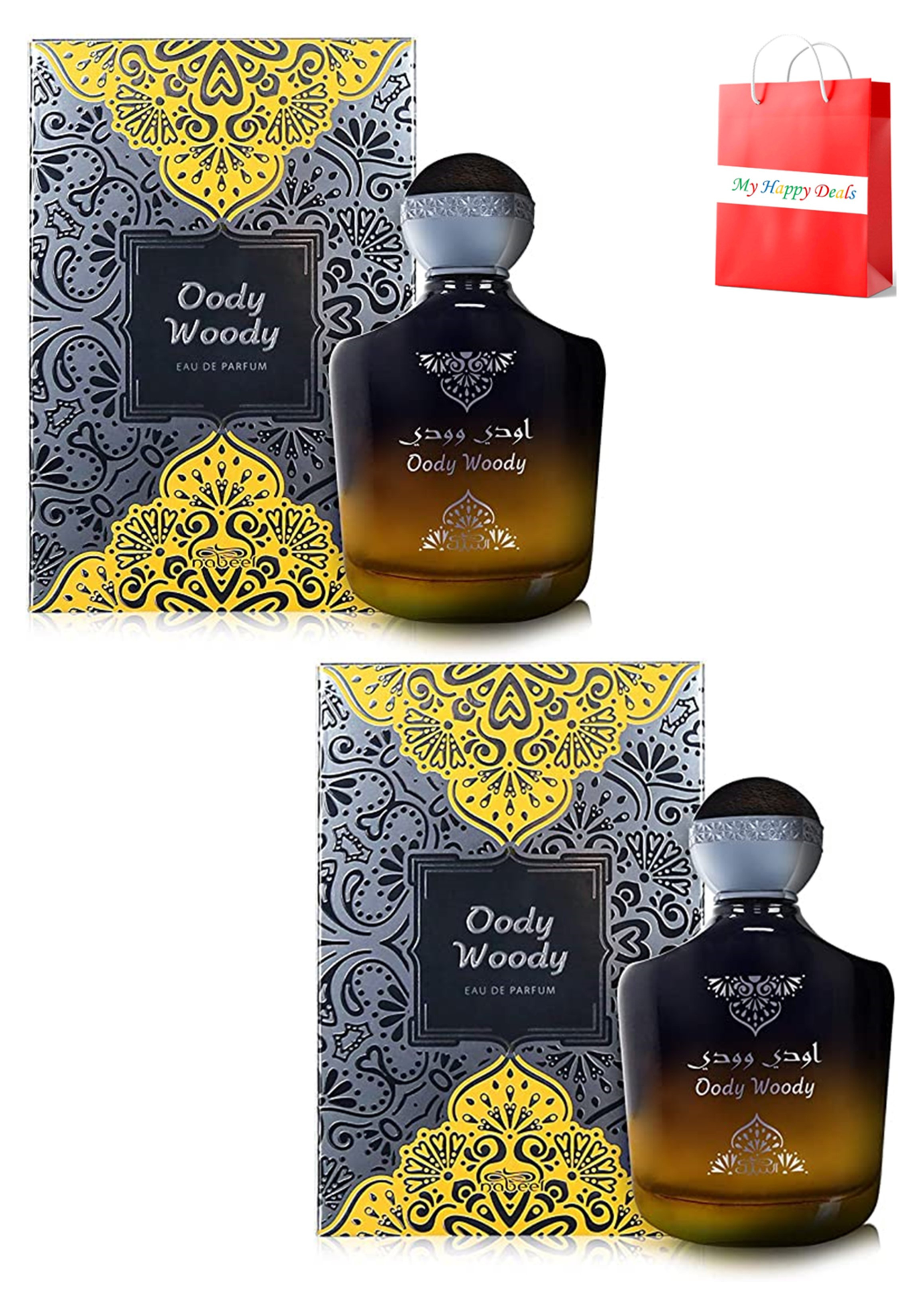 2 Pieces Set Nabeel Oody Woody Eau De Parfum 100 ML