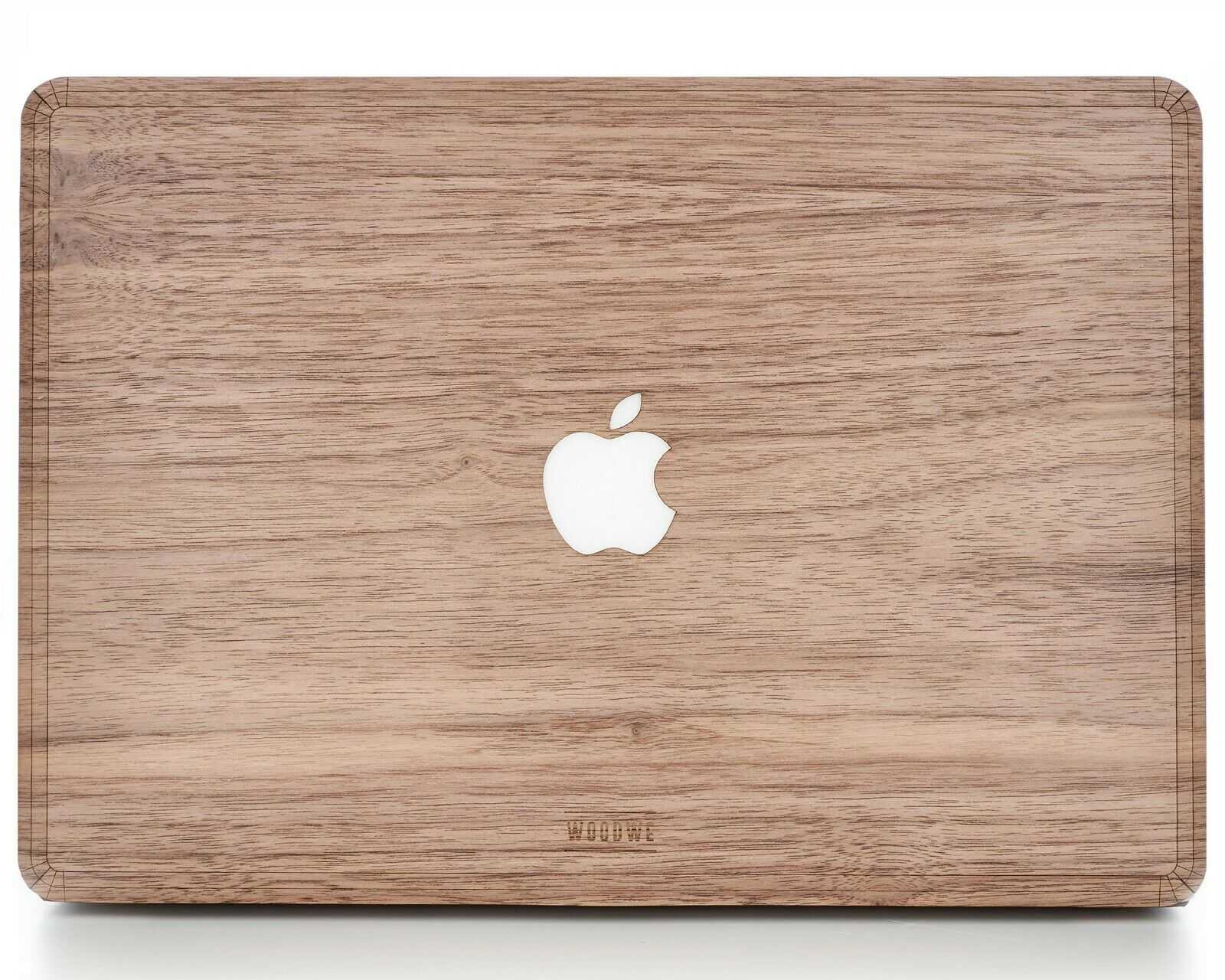 MACBOOK SKIN / COVER - WOOD VENEER - WALNUT - FOR PRO 15 w/Touch ID