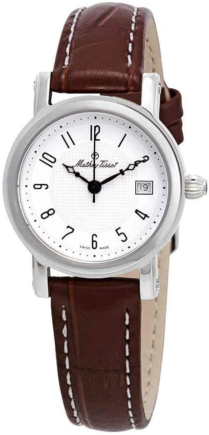 Mathey Tissot City White Dial Ladies Watch D31186AG